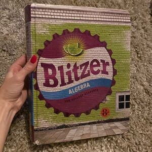 Blitzer Algebra addition 8 book 📕